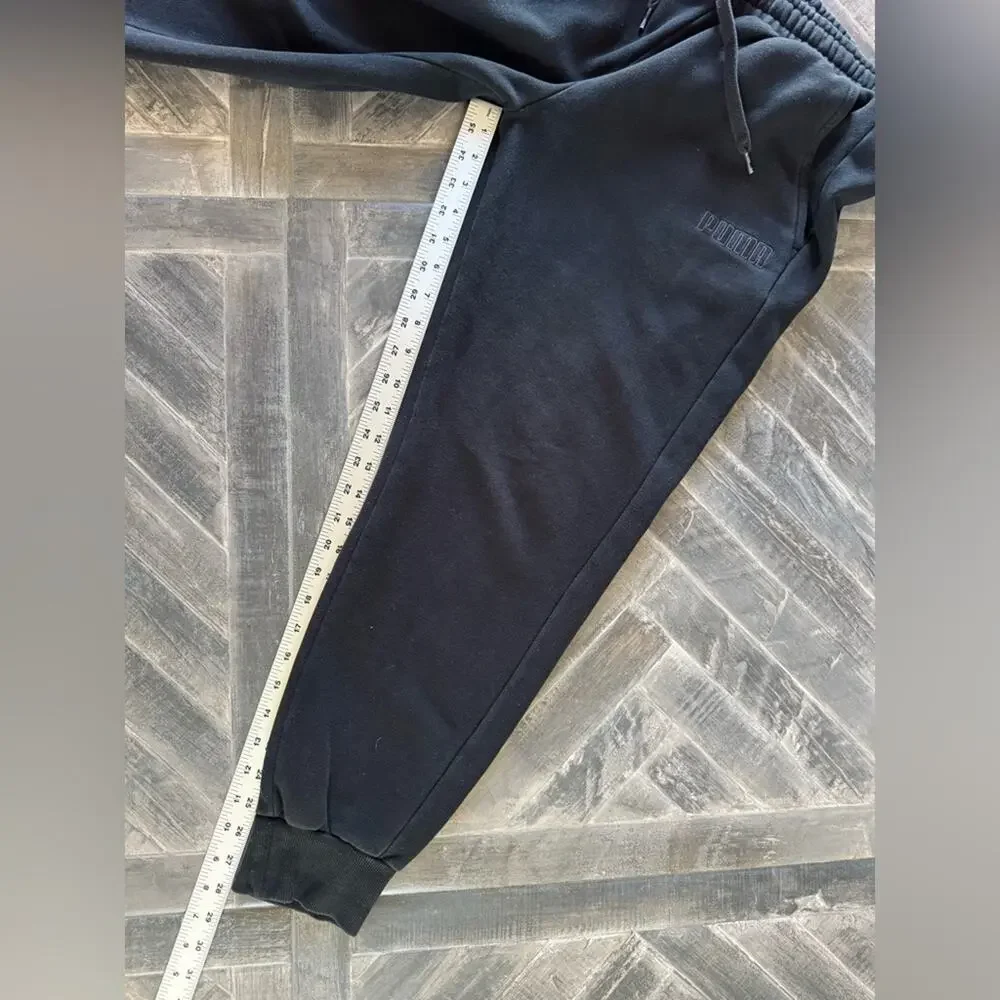Puma Women’s Black Sweatpants Joggers | Size M (measurements)